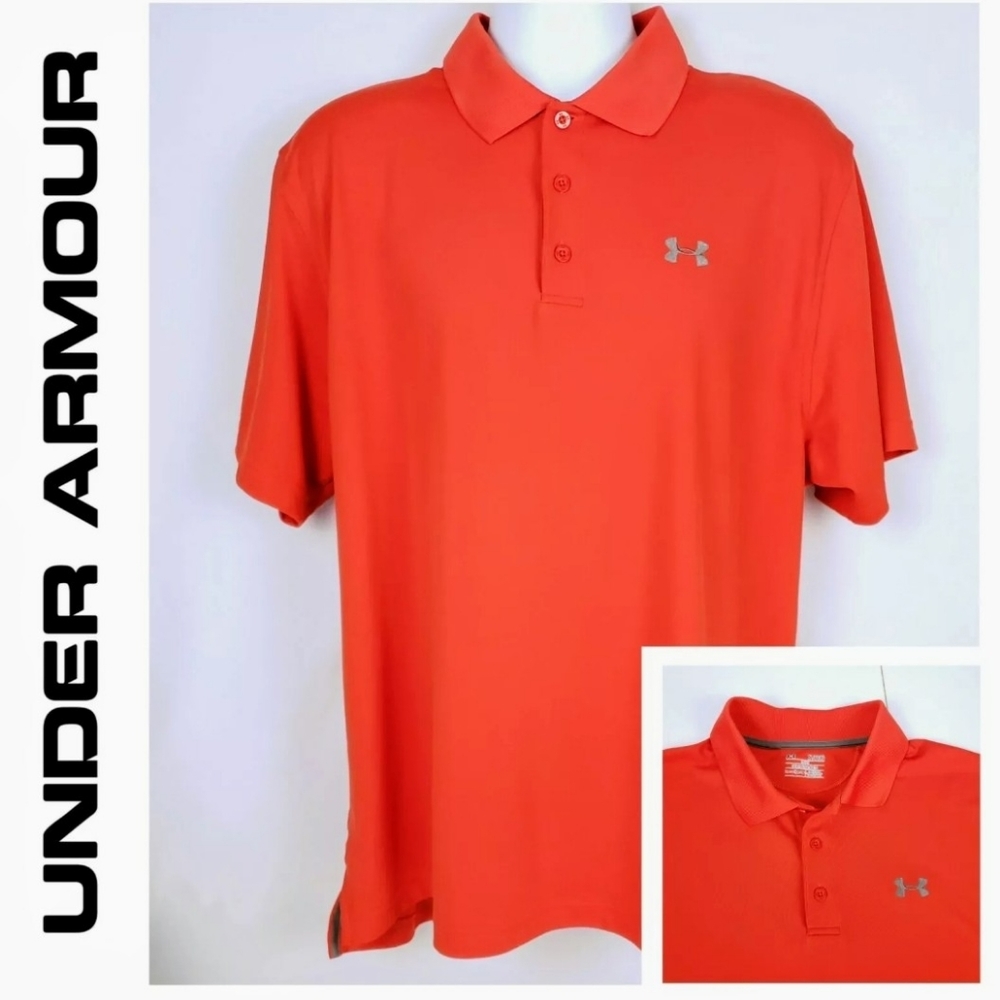 Under Armour Large Polo Shirt Loose Fit